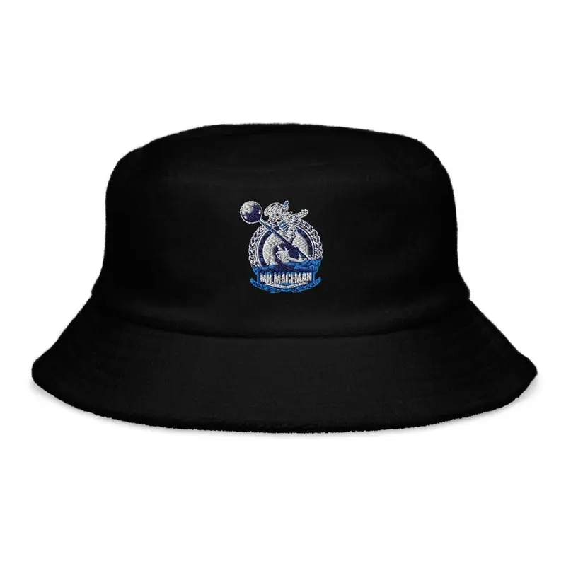 Mr Maceman Black Bucket Hat