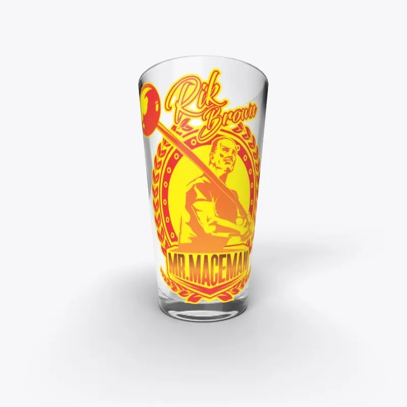 Maceman Pint Glass